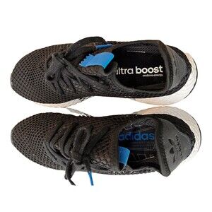 Men’s Size 12 Adidas Deerupt Alphatype Boost Running Shoes Black White B42063